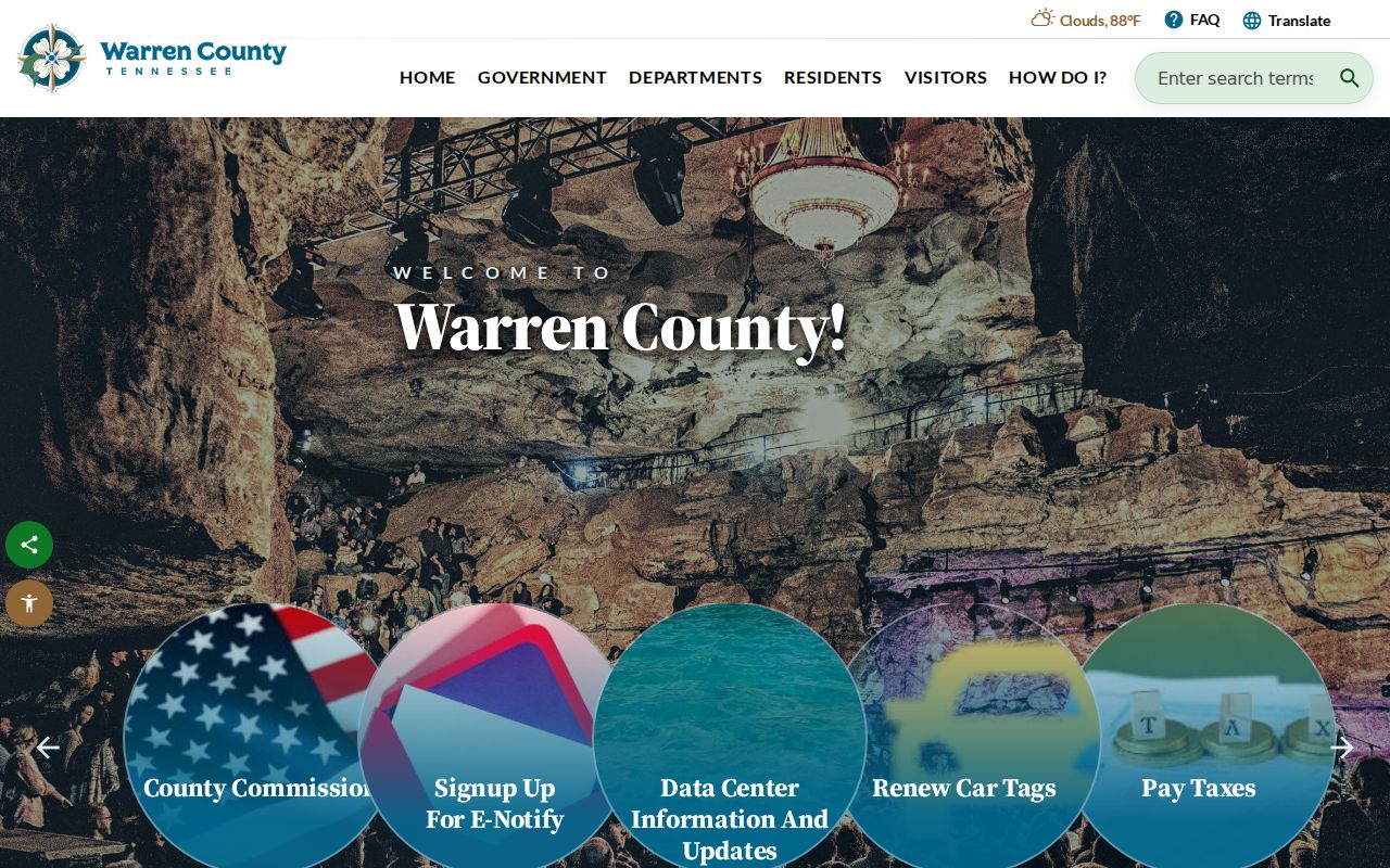 Warren County criminal history county government directory