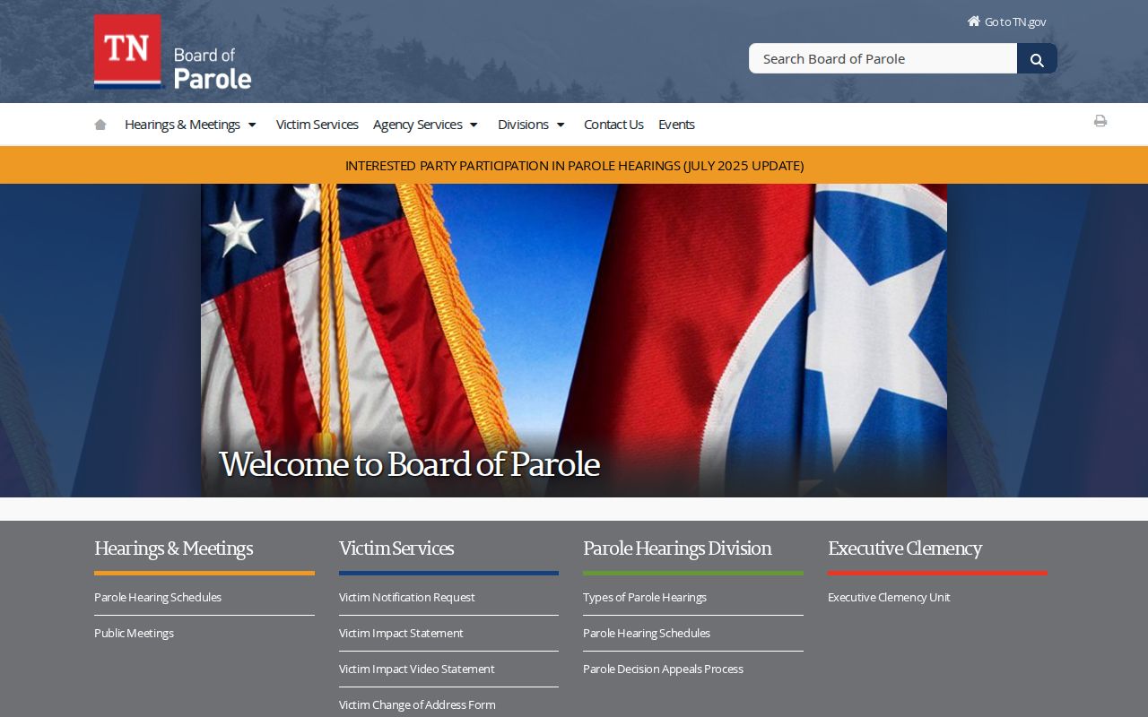 Warren County registry research and Tennessee Board of Parole resources